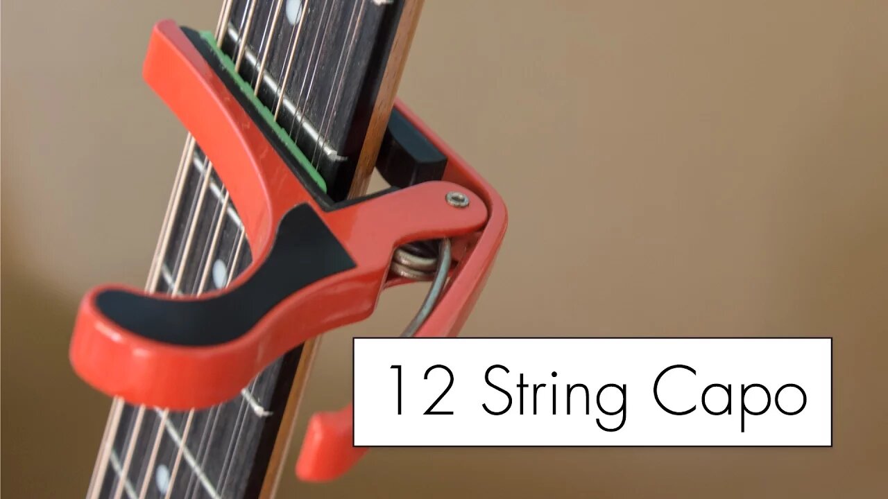 A 12 String Guitar Capo Mod