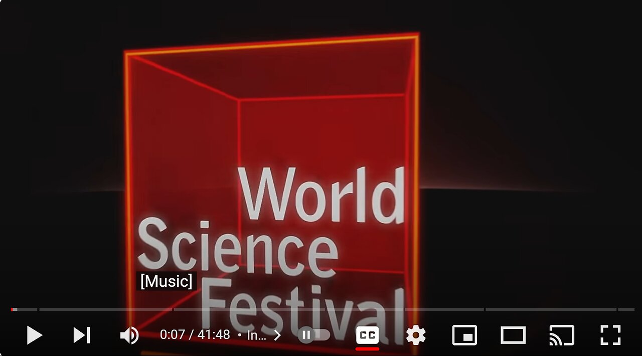 World Science Festival: Coding Consciousness An Algorithm for Awareness