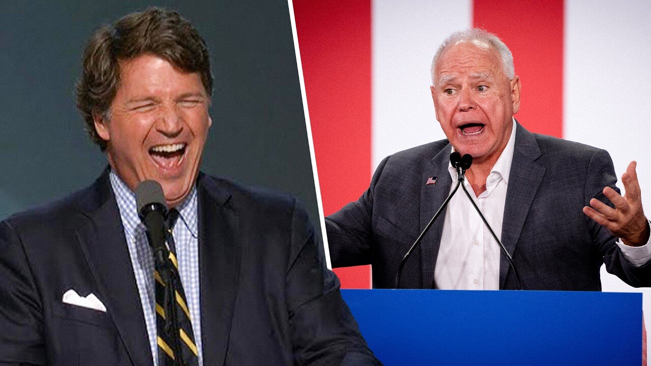 Tim Walz Is a Beta Male - Tucker Carlson