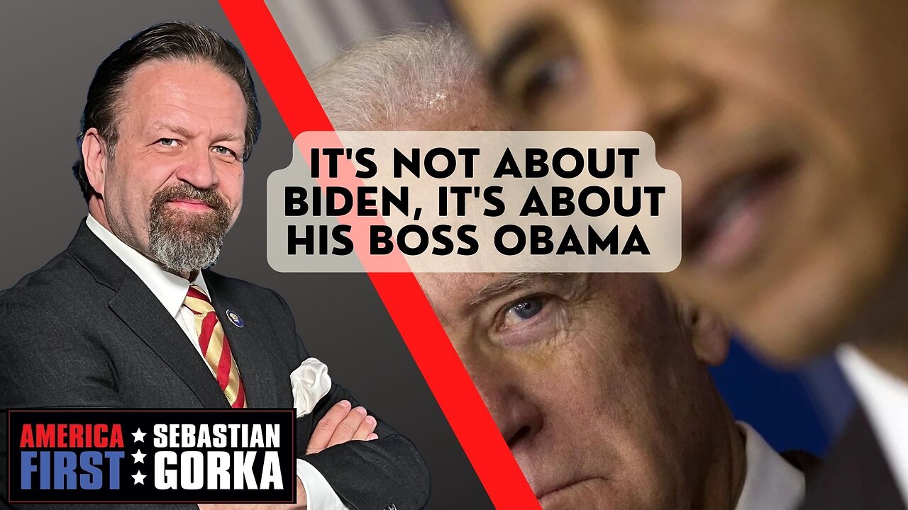 It's not about Biden, it's about his boss Obama. John Solomon with Sebastian Gorka