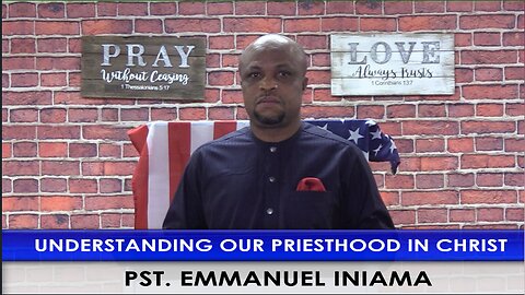 Understanding Our Priesthood in Christ. Pst. Emmanuel Iniama. Bilingual: English & Spanish