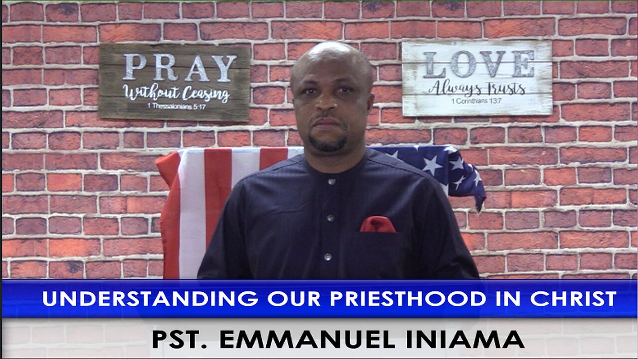 Understanding Our Priesthood in Christ. Pst. Emmanuel Iniama. Bilingual: English & Spanish