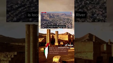 How #Jericho #Palestine Is The Oldest Recorded #City? #palestinian #Jordan