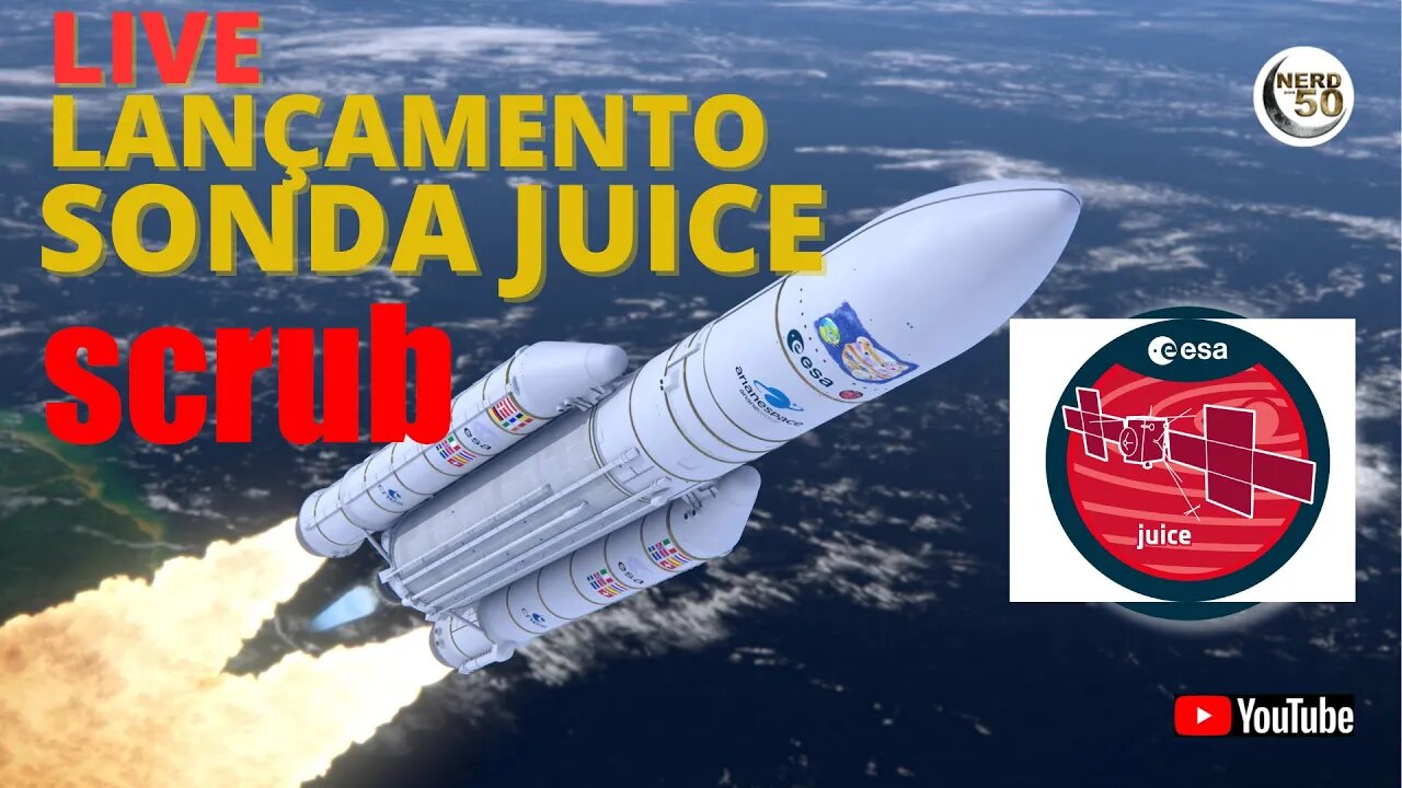 LANÇAMENTO SONDA JUICE NO ARIANE 5