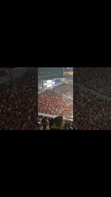 Torcida do Flamengo calada em plena final de Copa do Brasil