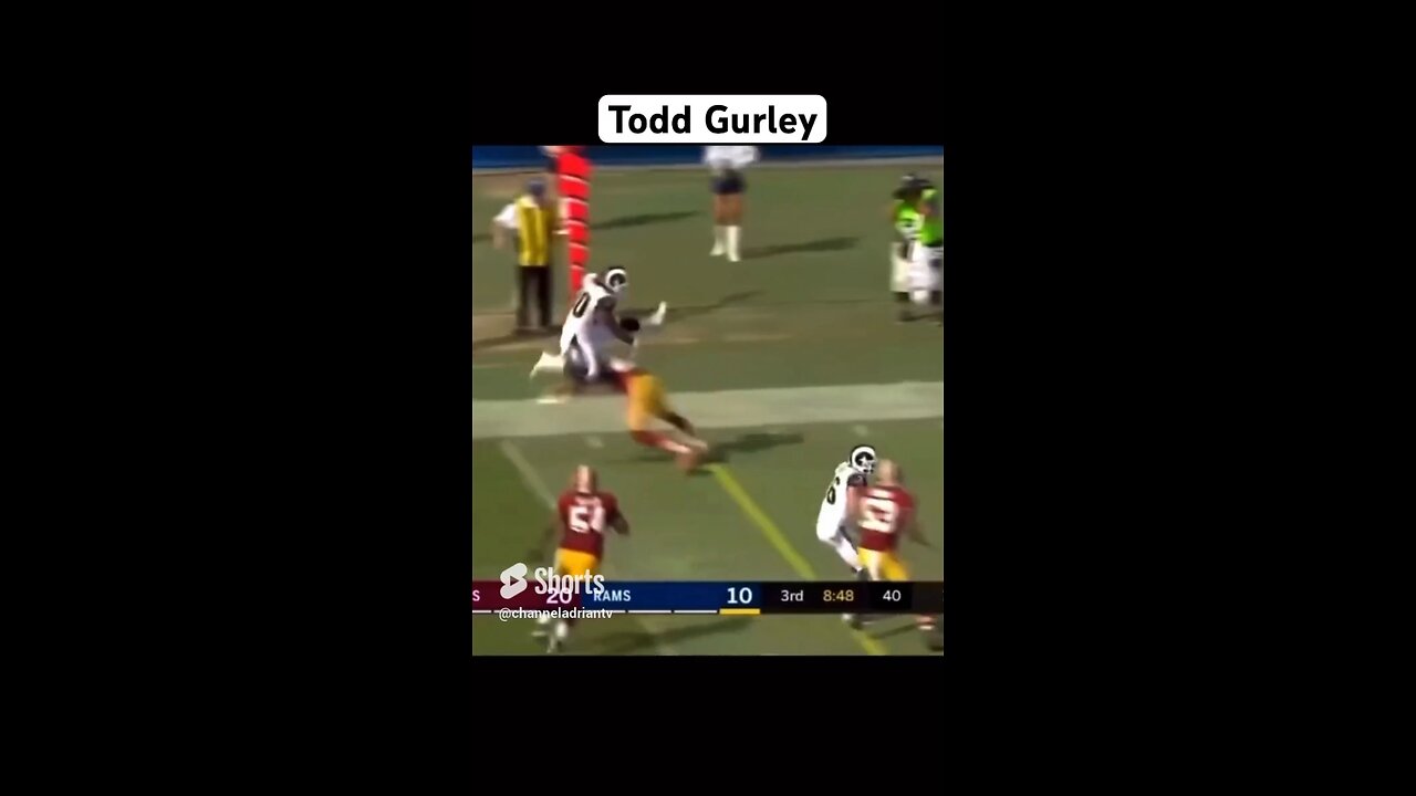 Todd Gurley #shorts #football #footballshorts #fantasyfootball #losangelesrams #nfl #sports