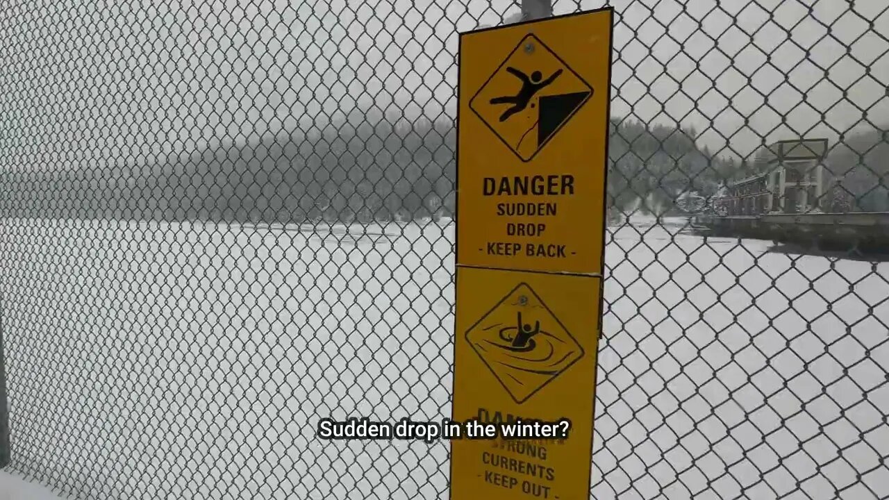 Pend d'Oreille Reservoir serves as a source of hydroelectric power. Trail, BC