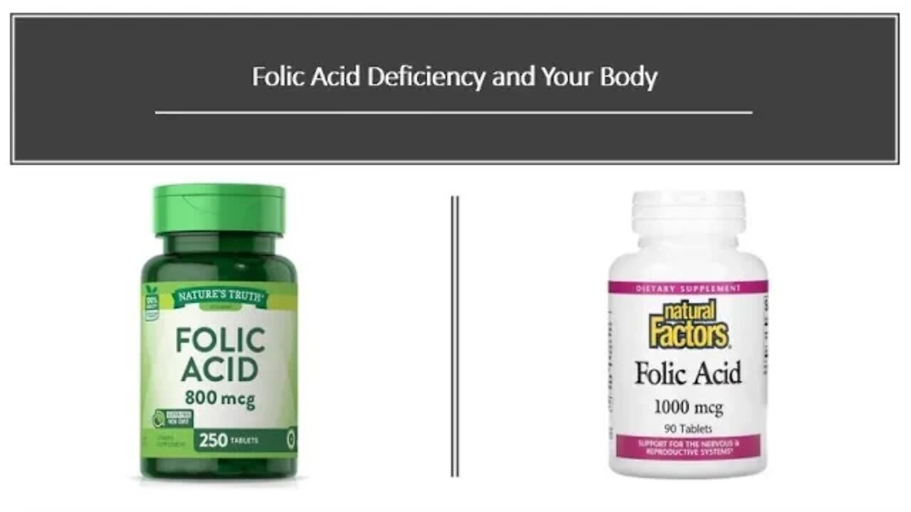 Folic Acid Deficiency, Benefits & Megadosing