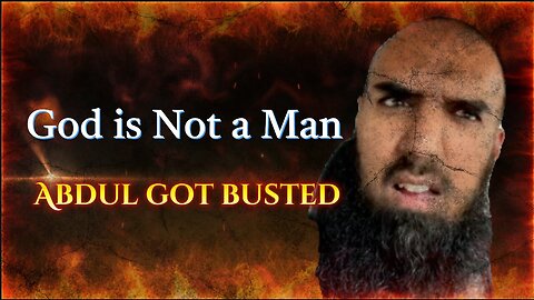 Abdul got busted - "God is not a Man but Al-lah is Physical !" | Malay Subs |