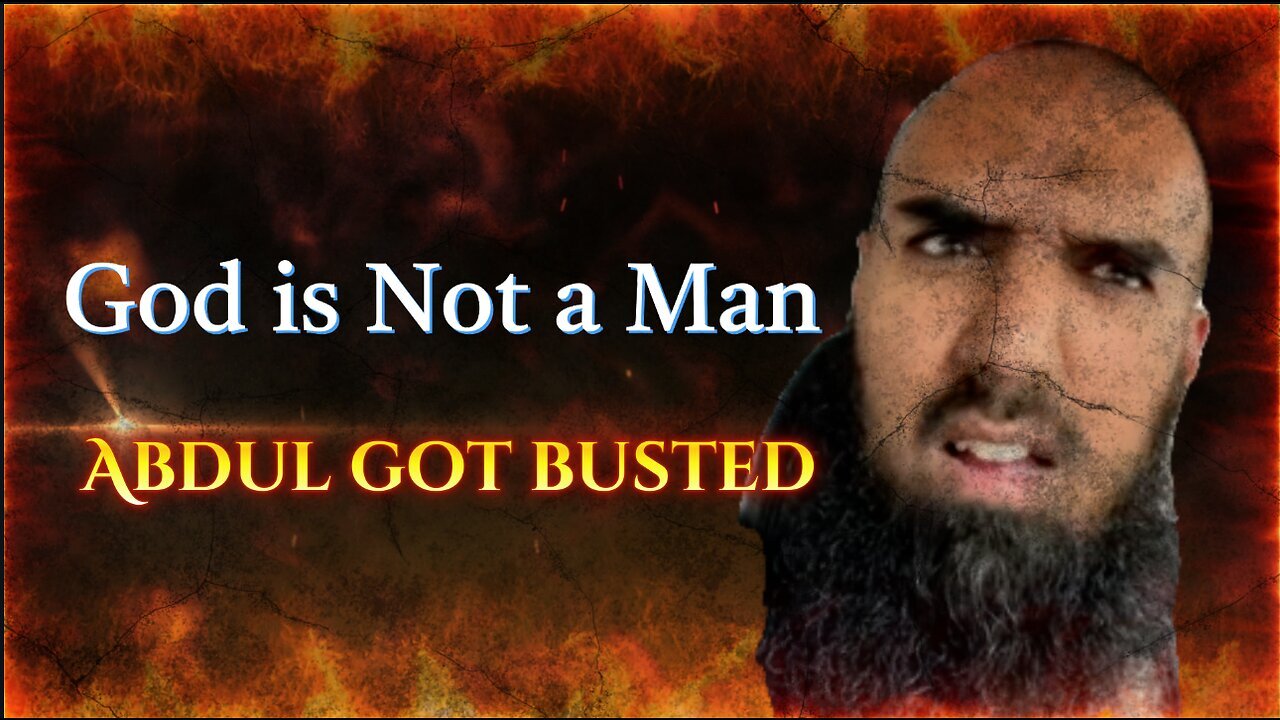 Abdul got busted - "God is not a Man but Al-lah is Physical !" | Malay Subs |