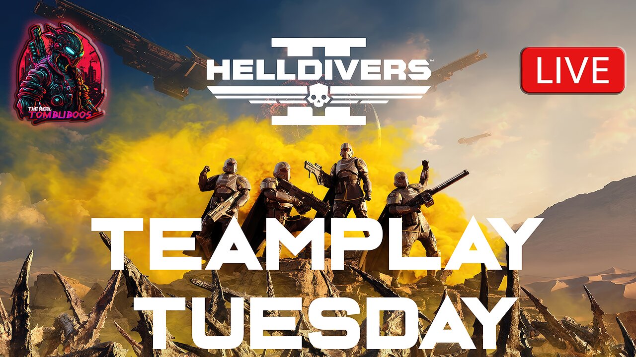 ☢️Tombi's Desktop Friendly Gaming Stream | "Helldivers 2" | Spreading Democracy!! #FYF☢️