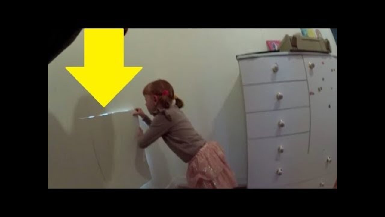 Little Girl Finds A Secret Room In Her House That Leads Into An Even Wilder Surprise