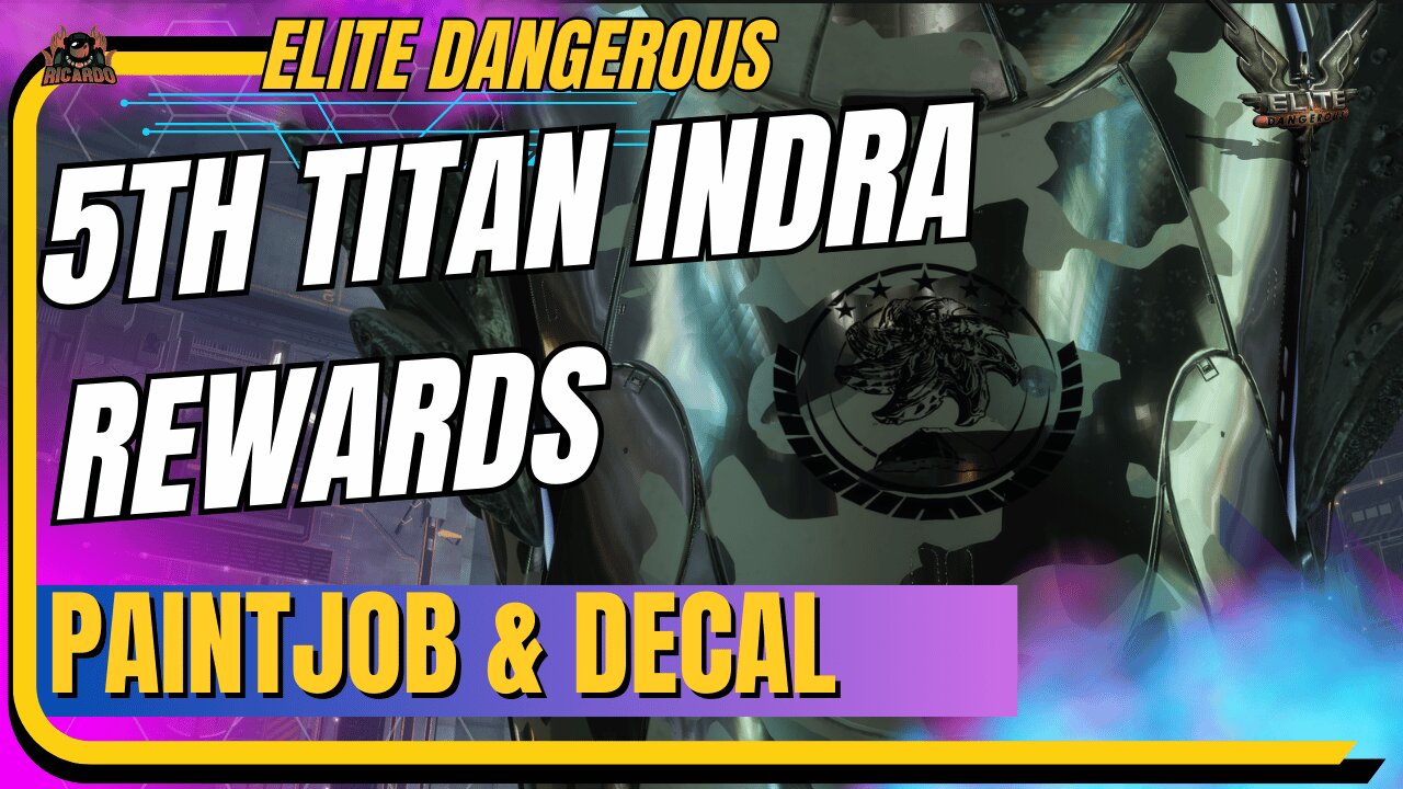 TITAN INDRA Rewards now Available in Elite Dangerous - DID YOU GET THEM?