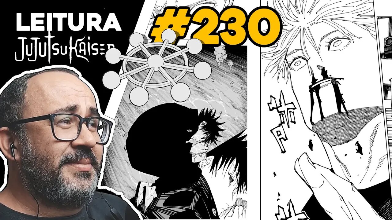 GOJO E SUKUNA COM CERÉBROS DANIFICADOS! MAIS DO QUE JÁ É?🤡 | React manga Jujutsu Kaisen capitulo 230