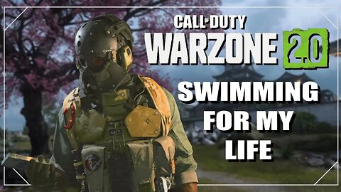 Swimming For My Life on Ashika Island! - #Warzone2