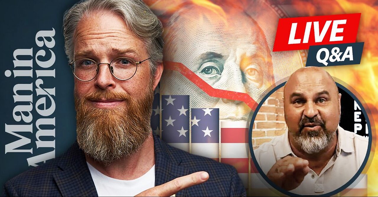 LIVE Q&A: HOW TO SURVIVE ECONOMIC COLLAPSE WITH DR.KIRK ELLIOT| MAN IN AMERICA 7.16.24 10pm