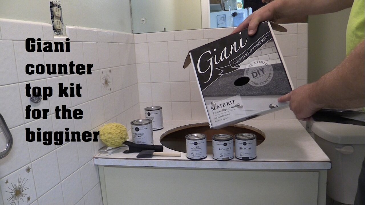 DIY Giani Slate counter top kit