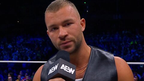 Daniel Garcia Stays with AEW! Cringe Promo About Being "The Best" #shorts