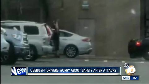 Uber/ Lyft drivers worry about safety after attacks