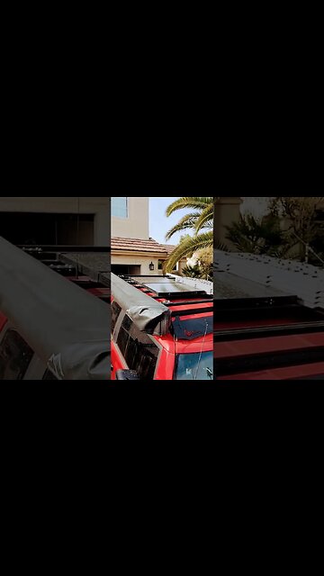 Prinsu roof rack accessories on my FJ Cruiser.