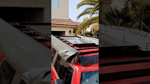 Prinsu roof rack accessories on my FJ Cruiser.