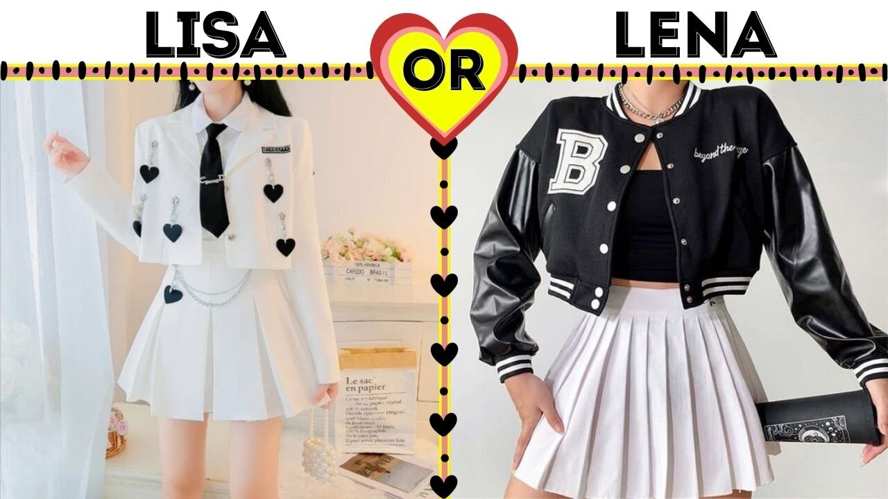 LISA OR LENA 🌟 [FASHION] ♥ #lisa #lisaandlena #lena #lisaorlena #lisalena