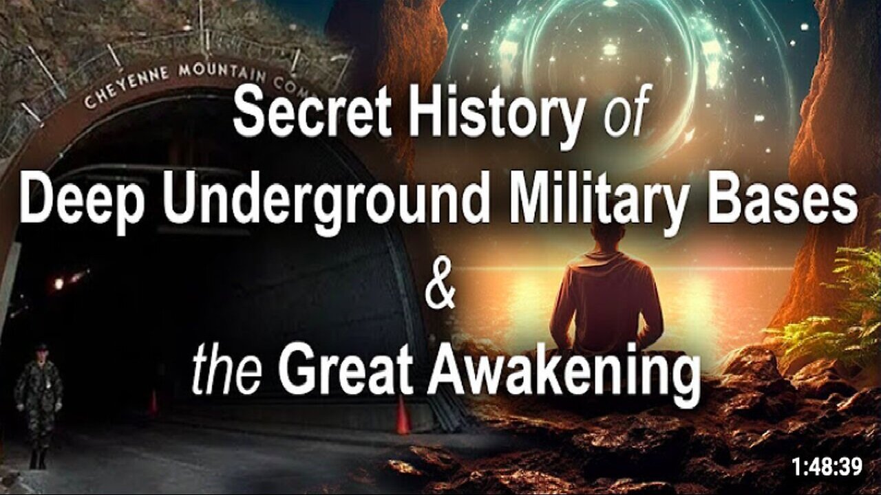 Gene Decode: The Secret History of Deep Underground Military Bases & the Great Awakening!