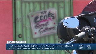 Hundreds gather at Chuy's for 'Bike Night' and fundraiser