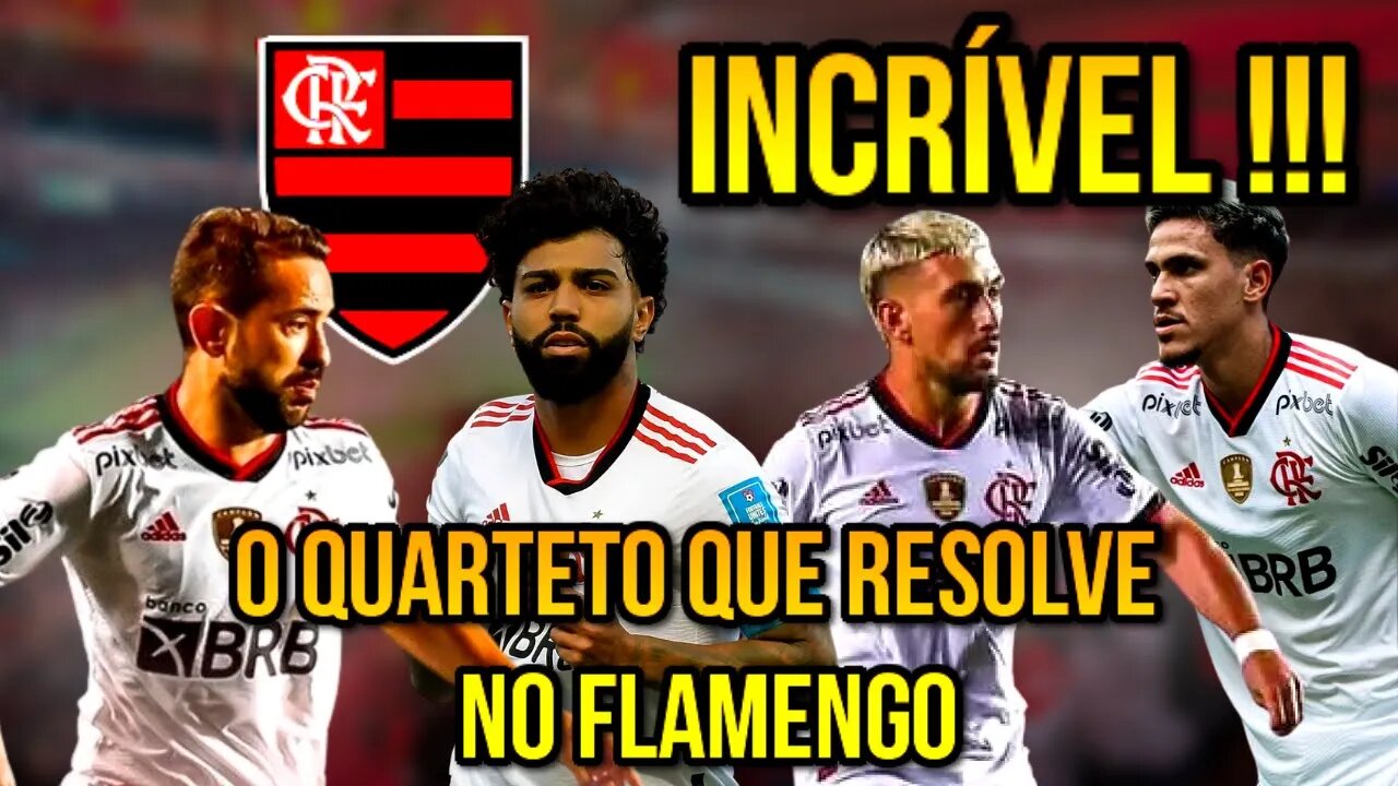 INCRÍVEL! VÍTOR PEREIRA ERRA NA ESCALAÇÃO E QUARTETO OFENSIVO DO FLAMENGO RESOLVE NO CARIOCA 2023