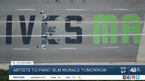 Artists to paint BLM murals Saturday