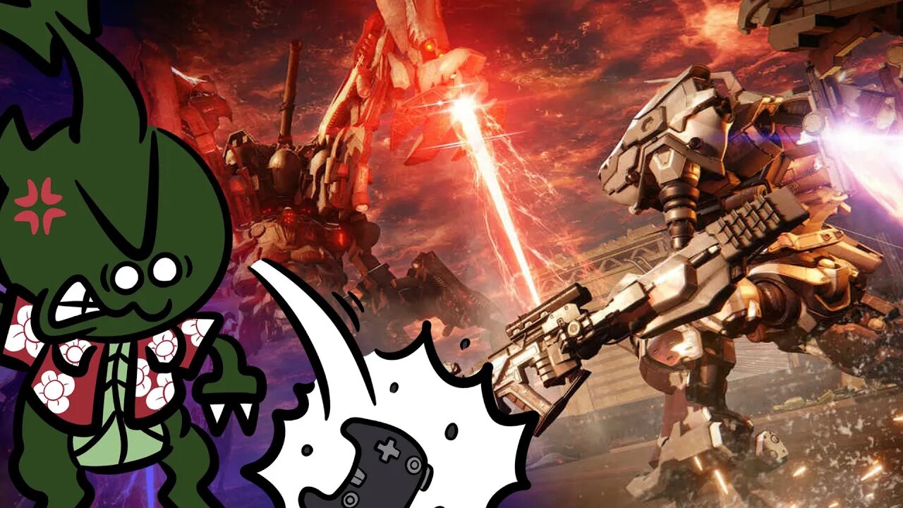 Armored Core 6: Part 4! Autism Core Engage! (And some dbfz)