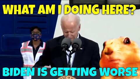 "What Am I Doing Here?" - Joe Biden's Public Speeches are Getting WORSE!
