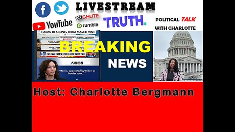 JOIN POLITICAL TALK WITH CHARLOTTE - NEWS YOU CAN USE - JOE & KAMALA