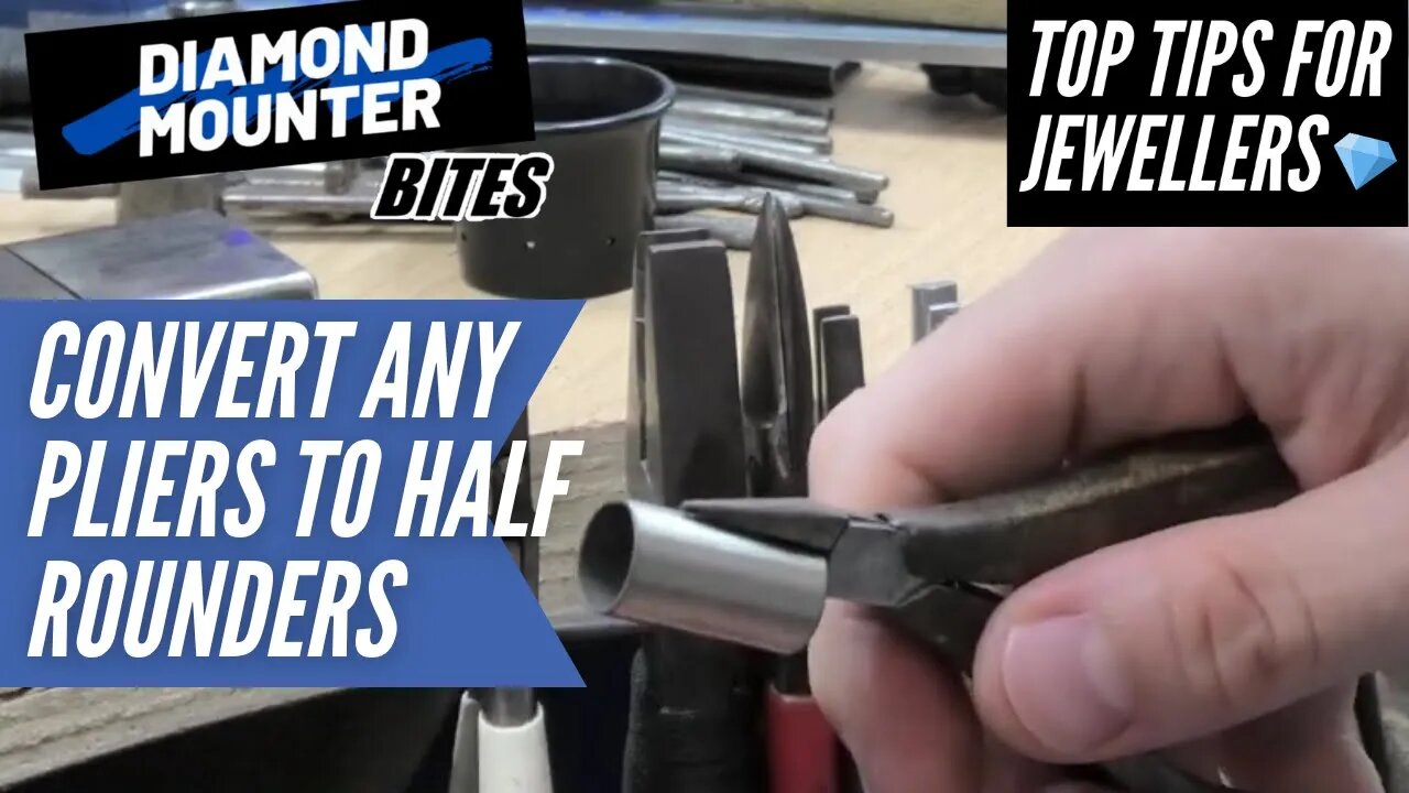 Convert Any Pair of Pliers to Half Round Style