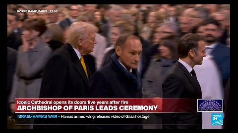 Notre-Dame Cathedral officially reopens its doors for the first time in five years