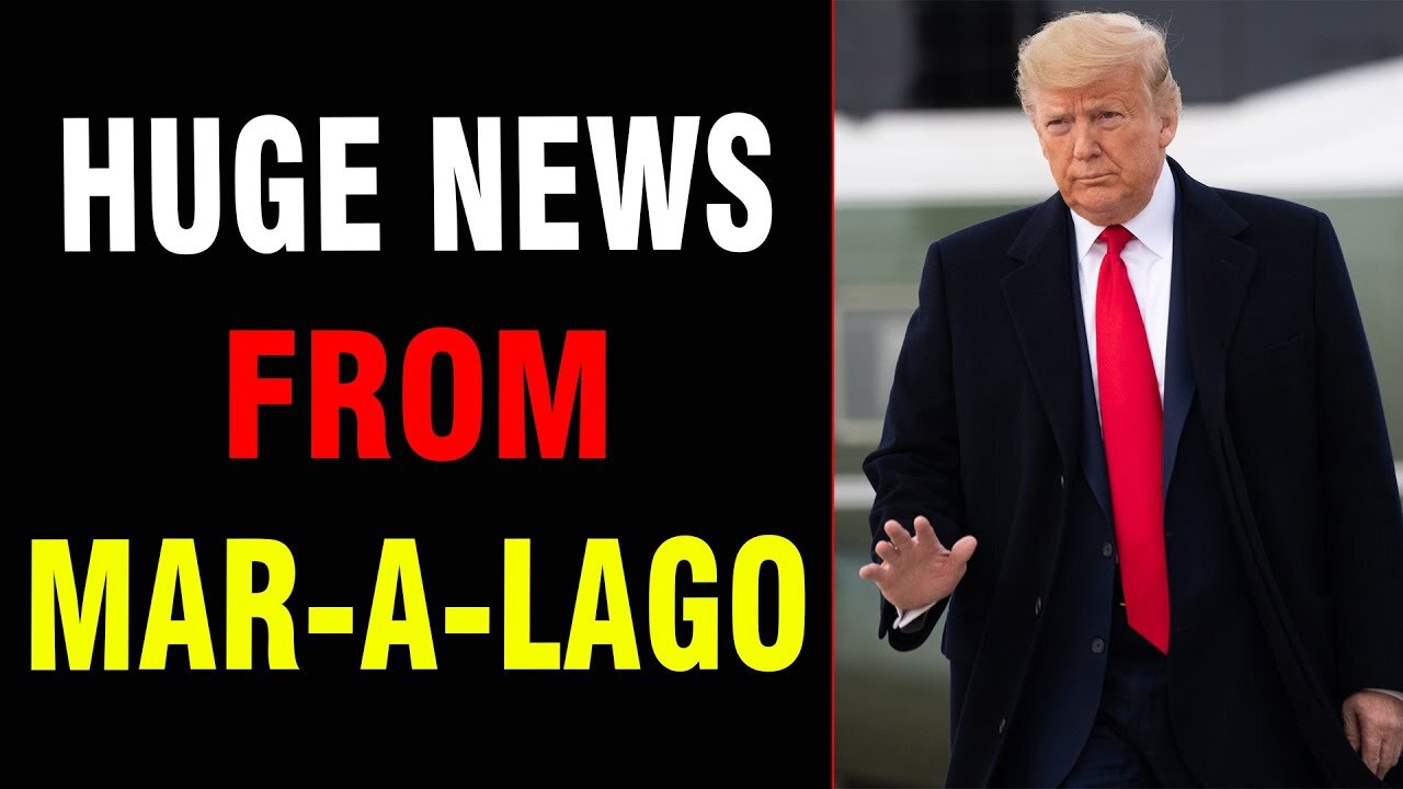 HUGE NEWS FROM MAR-A-LAGO | JUDY BYINGTON