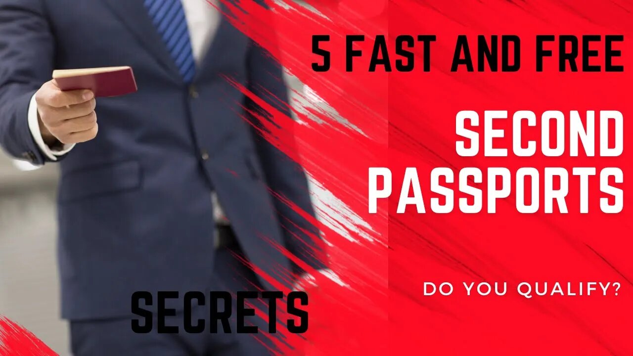 5 Fast and Free Second Passports