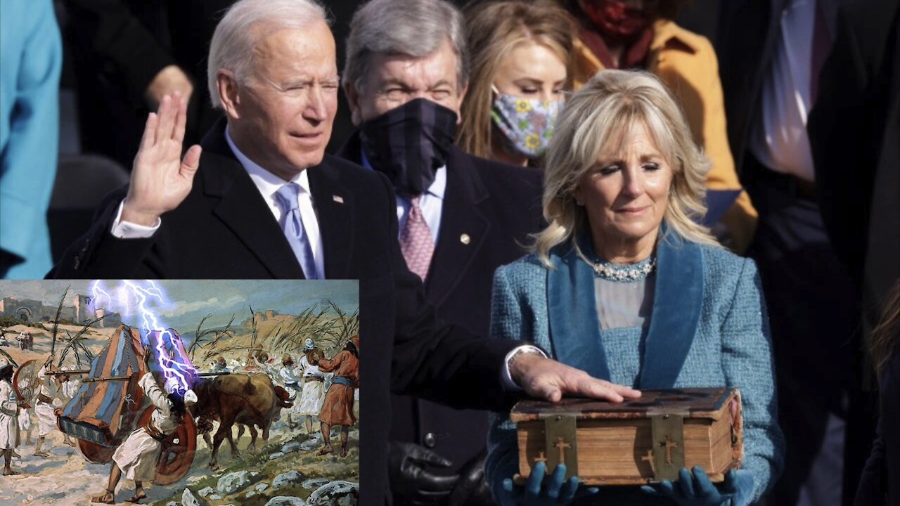 Biden Put His Hand on the "Ark" of God!