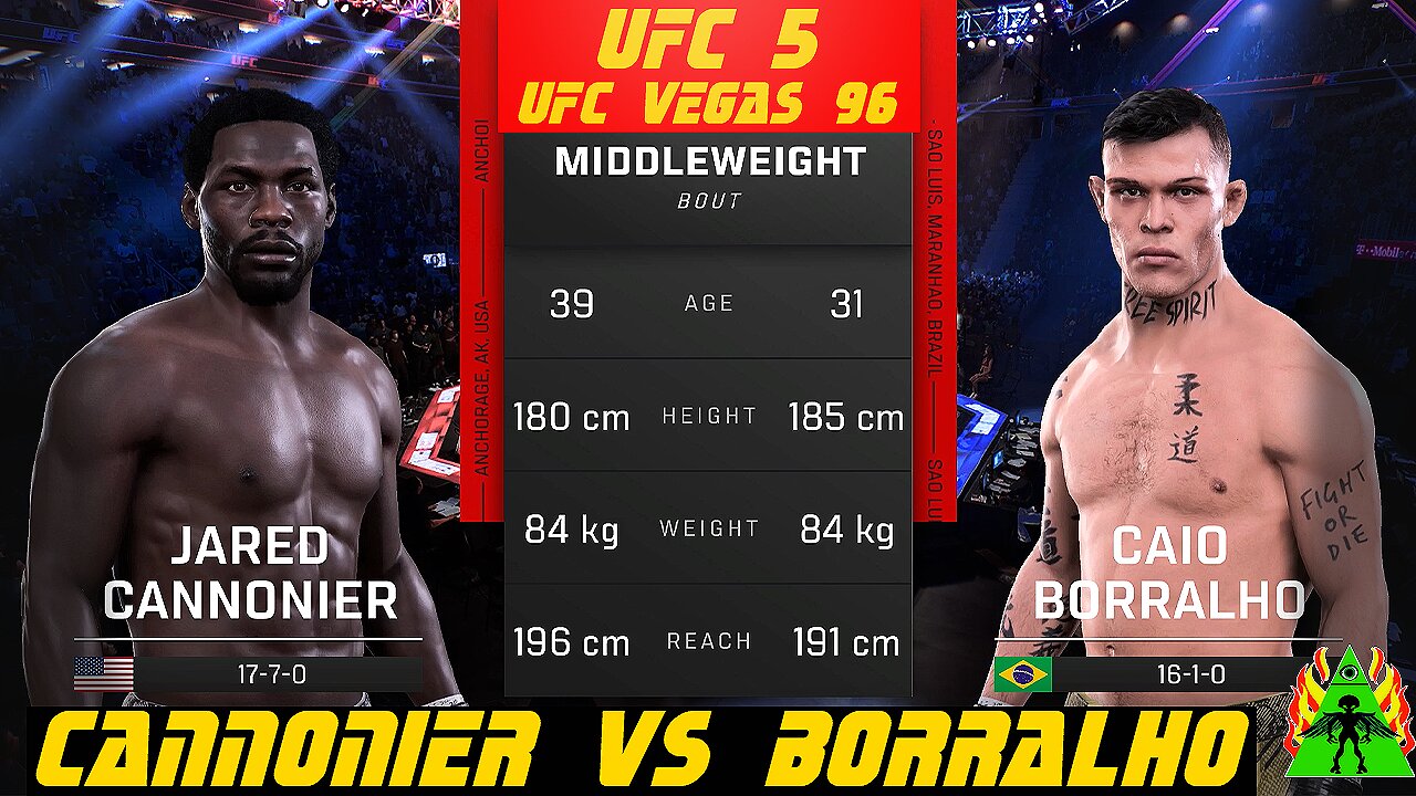 UFC 5 - CANNONIER VS BORRALHO