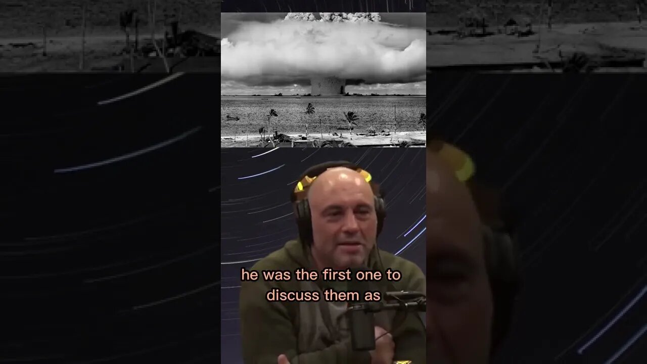 UFO sighting has increased after the nuclear bombing of Japan - Joe Rogan #shorts
