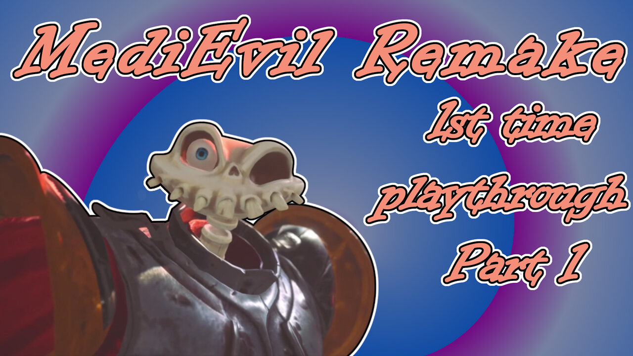 MediEvil Remake(2019) Longplay, 1st Time Playthrough part 1(No Commentary)