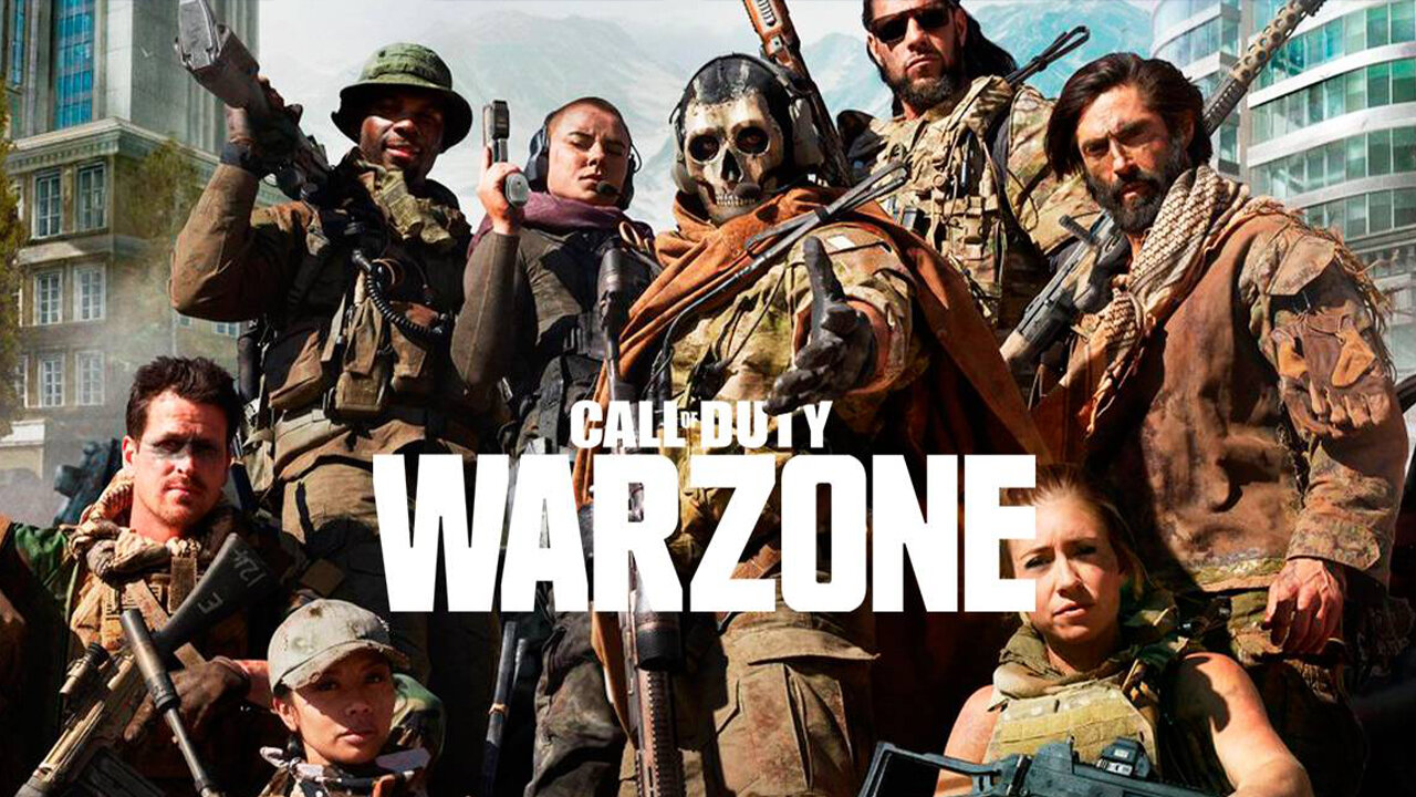 Playing Warzone and making that little mess.