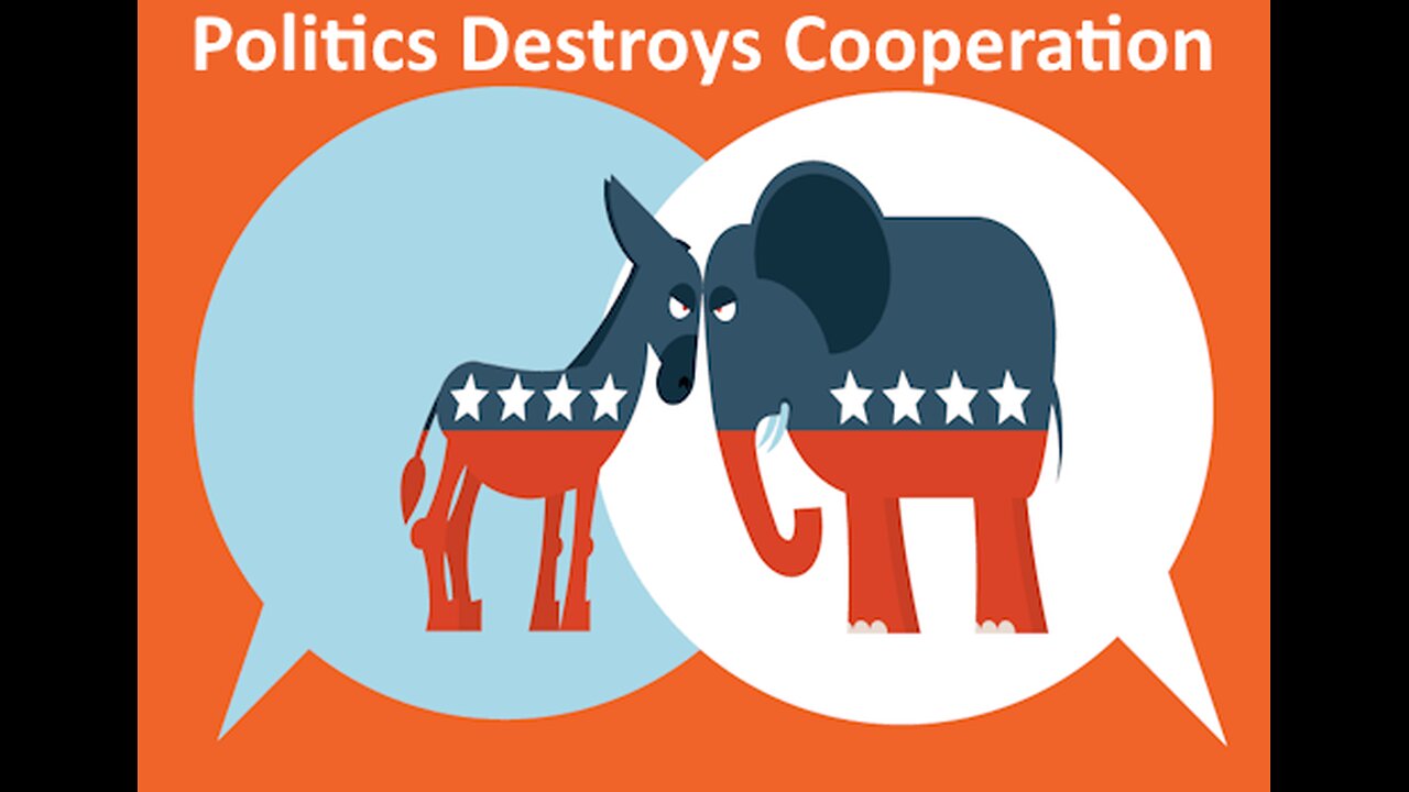 Politics divides.