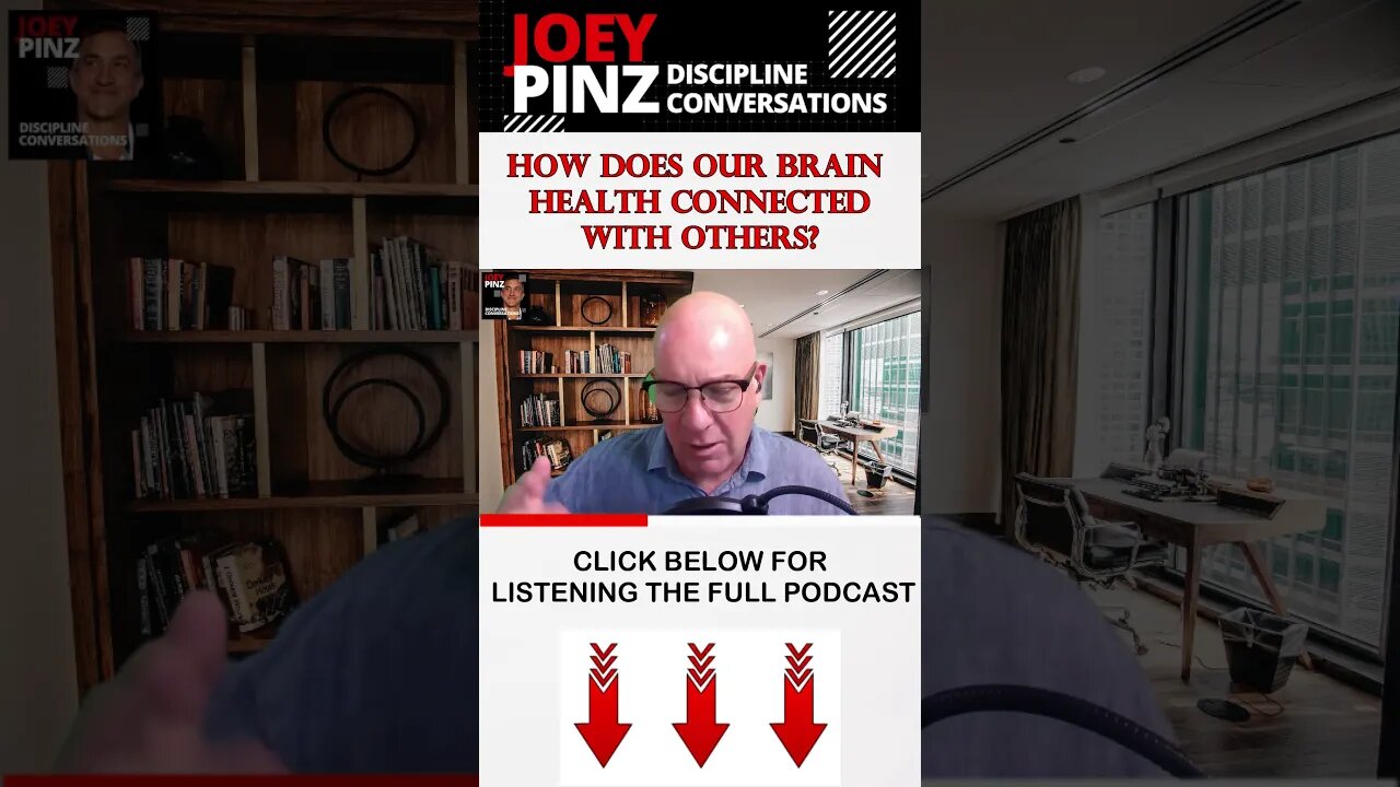 #245 Dr. Mark Williams: Making the world a brain healthier place| Joey Pinz Discipline Conversations