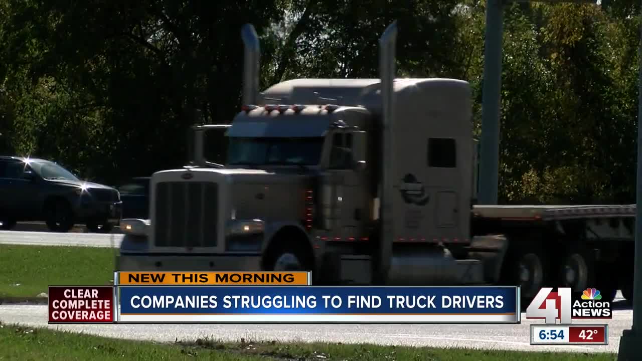 Truck companies make changes in order to fight driver shortage