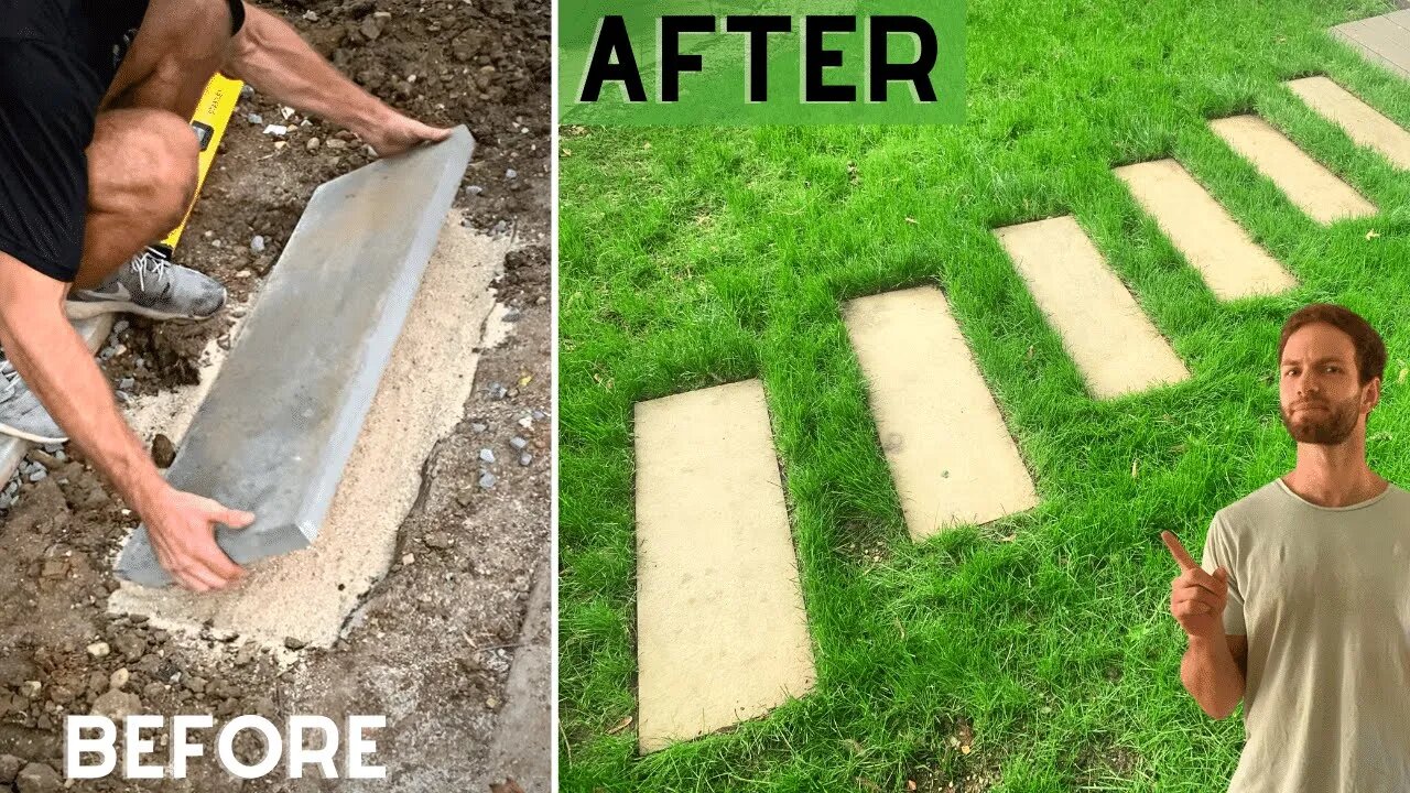 How to Install Step Stones (DIY Stepping Stone Paver Installation Guide)