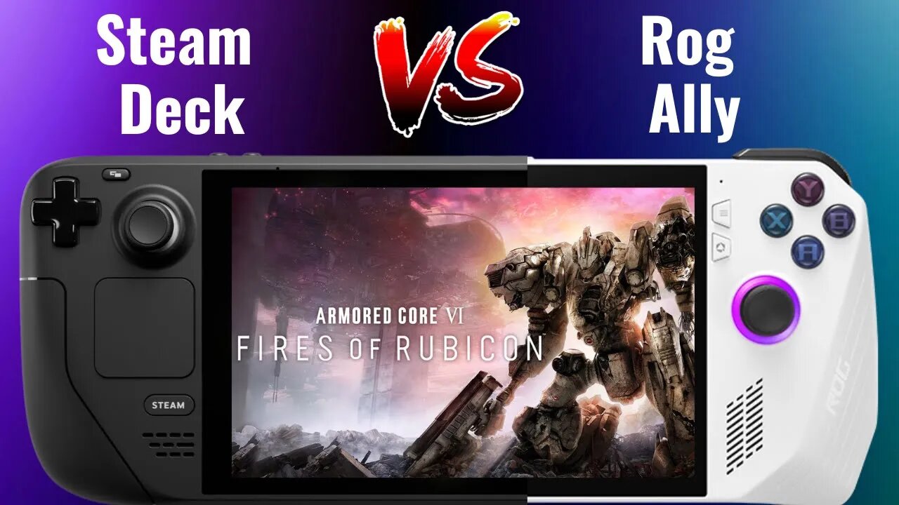 Armored Core VI Fires of Rubicon | Steam Deck Vs ROG Ally