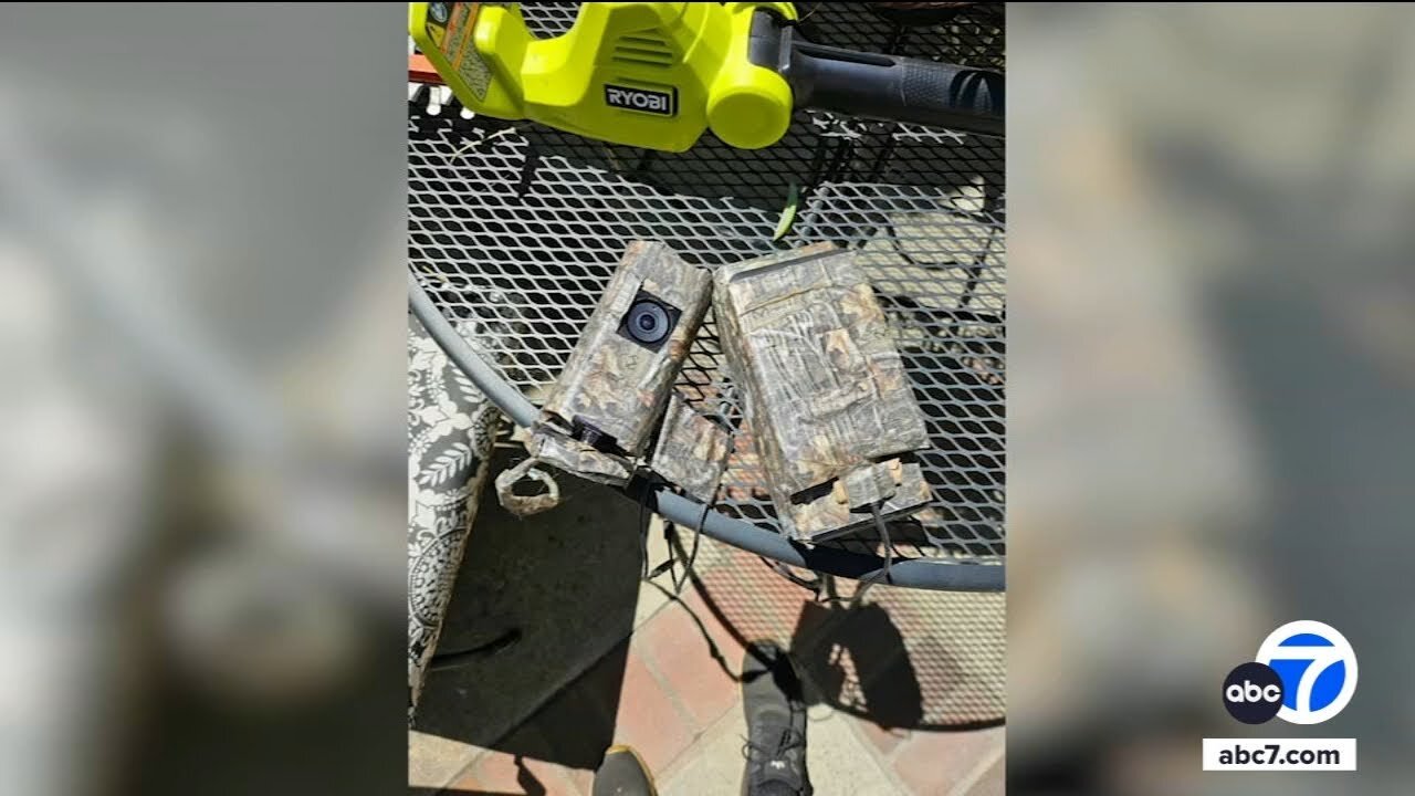 Upland residents find camera hidden in yard, pointed at home