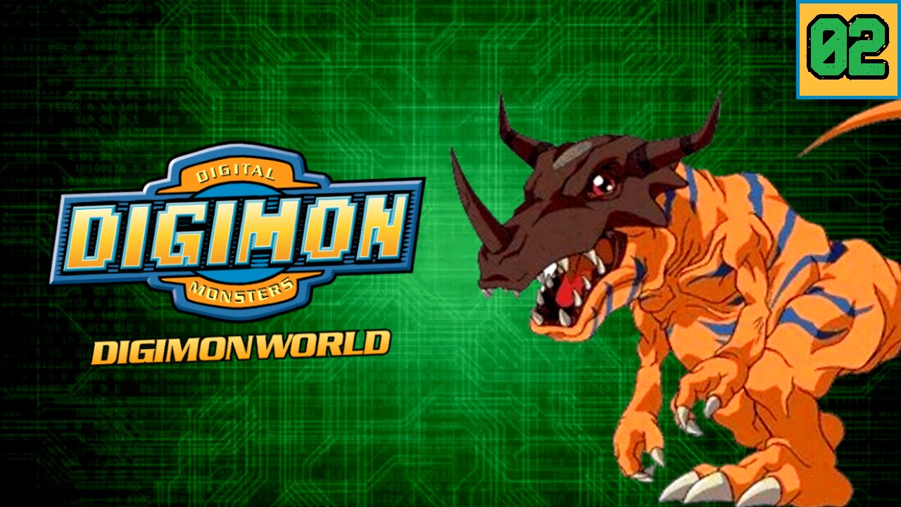 Digimon World 100% E2 - Grinding For Greymon