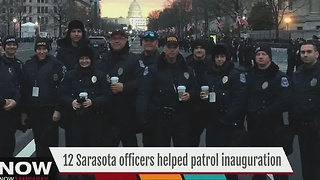 Local law enforcement handpicked to witness history first hand at inauguration